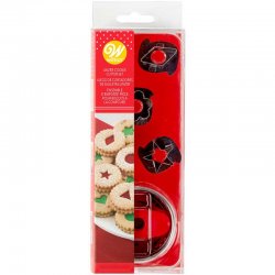 Emporte-pièces pour biscuits à la confiture Set/7 Wilton