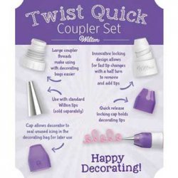 Kit Adaptateur de douille Twist Quick Wilton