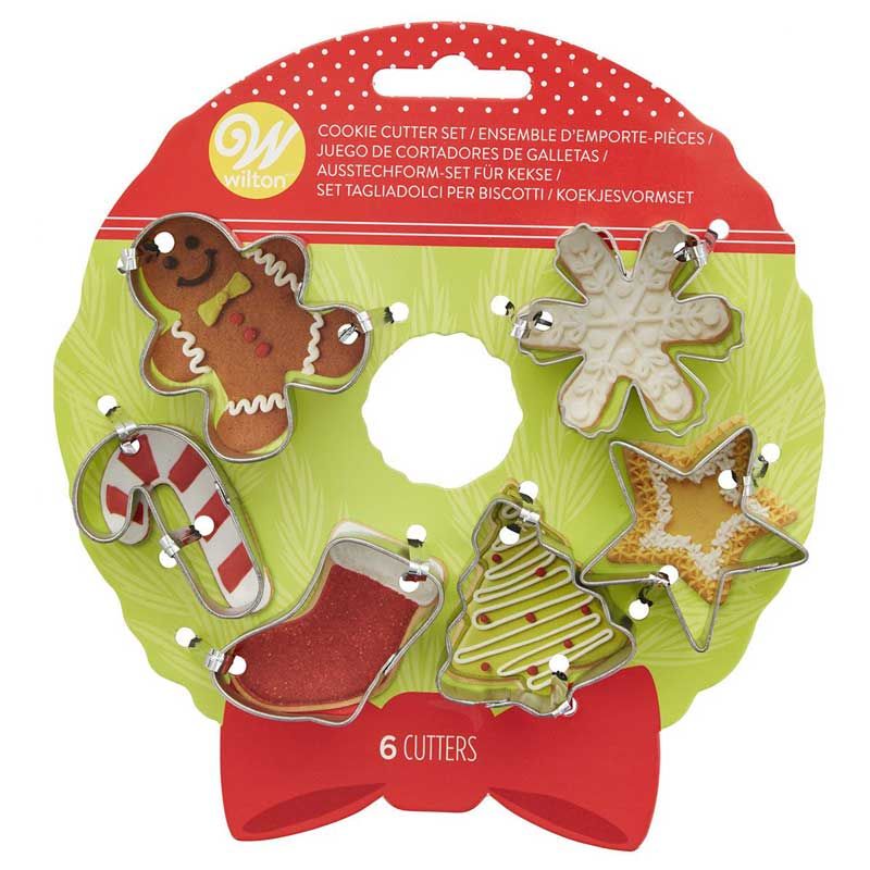 Emporte-pièce Sablé, Biscuit de Noël Set/6 Wilton à 5,99 €