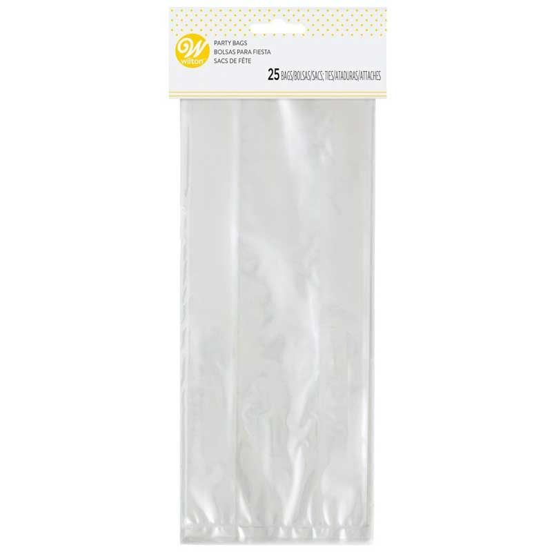 Sachets transparents pk/25 Wilton à 3,29 €