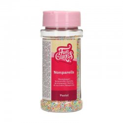 Nonpareille couleur Pastel 80g de FunCakes