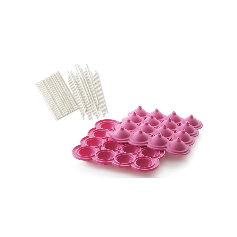 Moule de cuisson silicone pour cake pop Silikomart