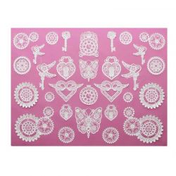 Tapis dentelle Steampunk Cake Lace