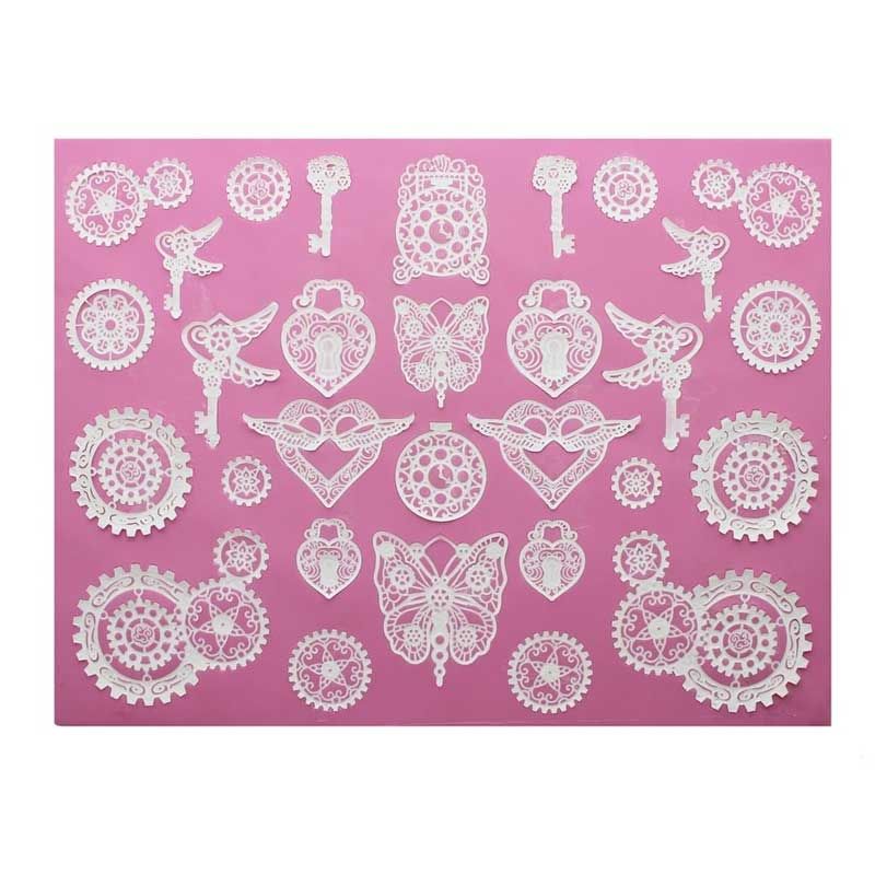 Tapis dentelle Steampunk Cake Lace