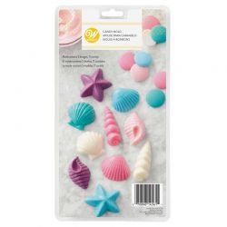 Moule Sucette Candy Melts® coquillages Wilton