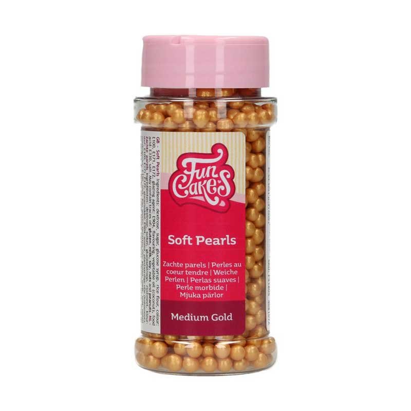 Perles Moelleuses Or 80g FunCakes Perles Moelleuses Or 80g FunCakes