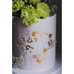 Pochoir pour gâteau motif floral avec papillons Belsize Cakes