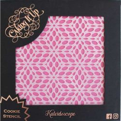 Pochoir, stencil pour biscuit et gâteau Caking it Up Kaleidoscope