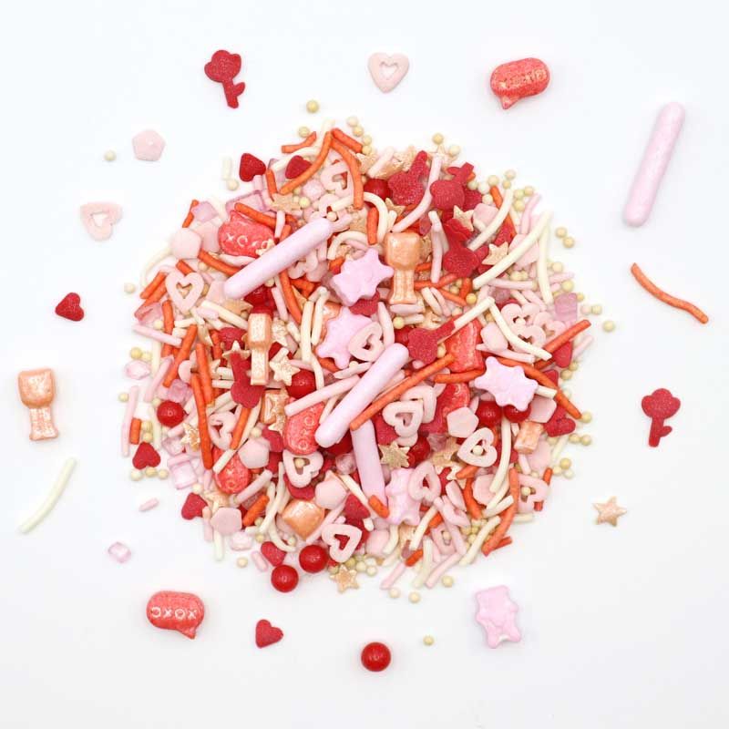 Sprinkles I love you Mix Out of the Box 60g PME Sprinkles I love you Mix Out of the Box 60g PME