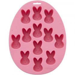 Moule silicone lapin de pâques Wilton