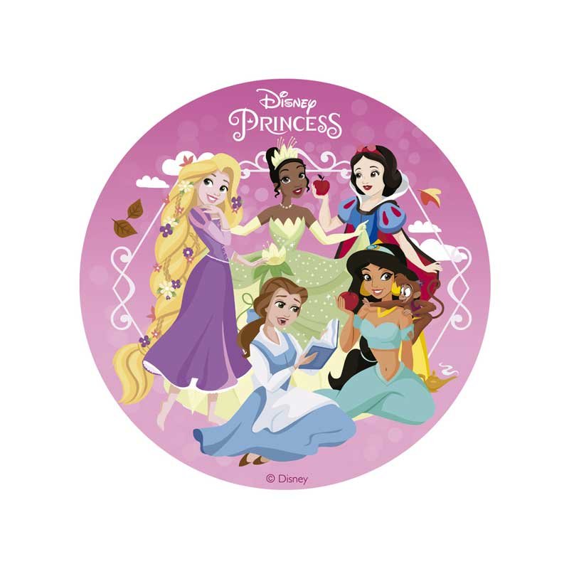 Disque Cendrillon, Cendrillon, Blanche neige, Tiana et Jasmine Princesses Disney