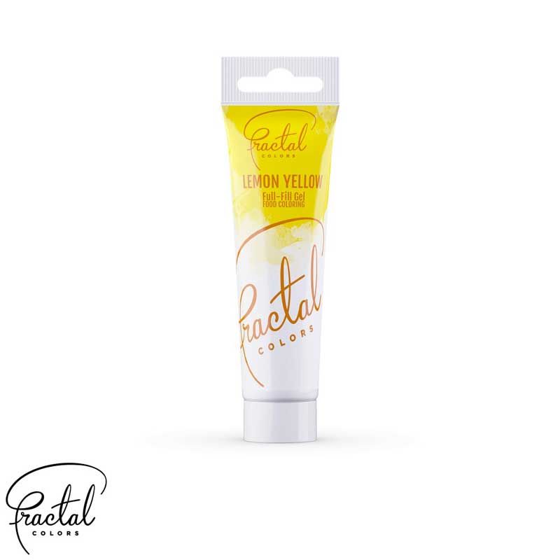 Gel colorant alimentaire Fractal Jaune citron Gel colorant alimentaire Fractal Jaune citron