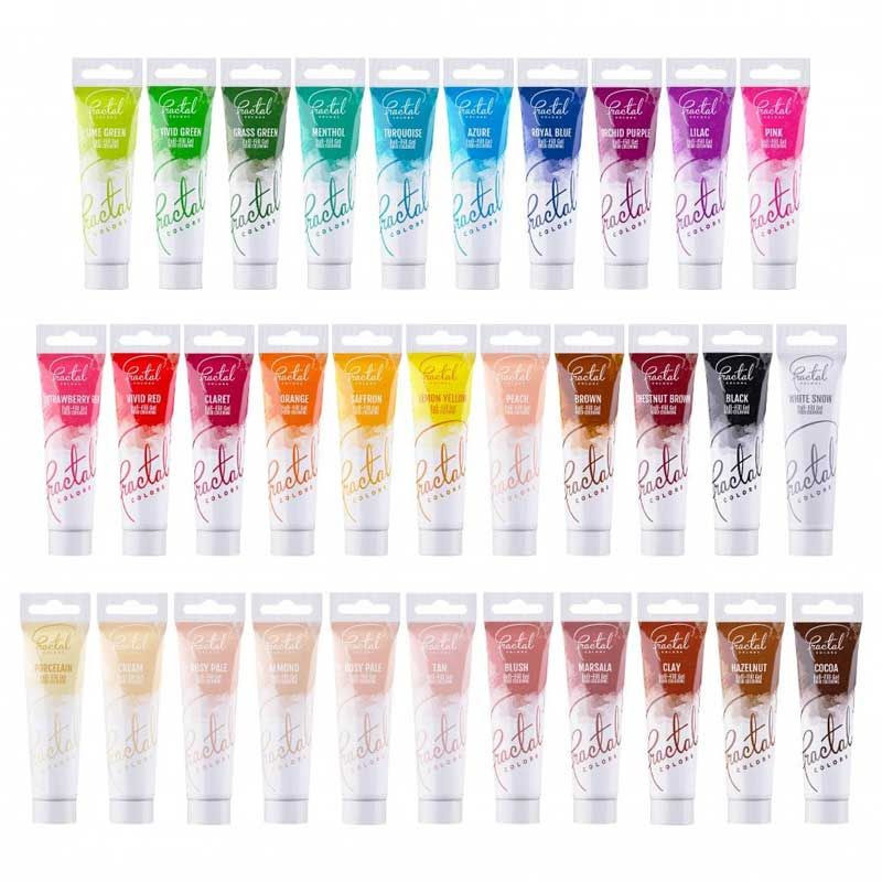 Gel colorant alimentaire Fractal couleur aux choix à 3,99 €