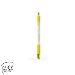 Stylo pinceau alimentaire Jaune citron Calligra de Fractal