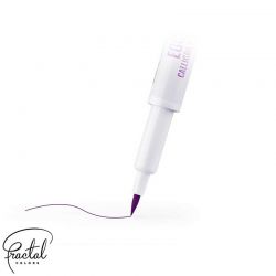 Stylo pinceau Aubergine alimentaire Calligra de Fractal