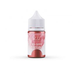 Colorant alimentaire liquide aérographe ShimmAir Brillant Fractal Rouge Cuivre