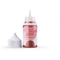Colorant alimentaire liquide aérographe ShimmAir Brillant Rouge Cuivre Fractal
