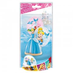 Kit Figurine 3D avec toppers Cendrillon