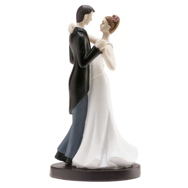 Sujet de mariage mariés Romantiques 16 cm