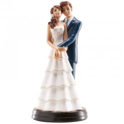 Sujet de mariage Enlacé 18 cm