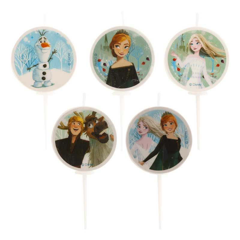 Bougie d’anniversaire Elsa la Reine des neiges 2 Disney