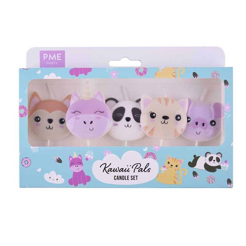 Bougie Kawaii set/5 PME Bougie Kawaii set/5 PME
