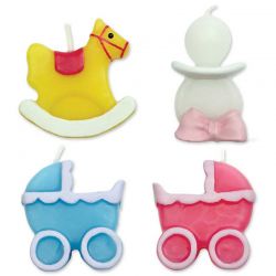 Bougie Bébé Set/4 PME