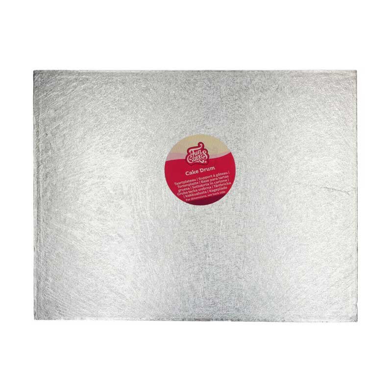 Plateau de présentation rectangulaire fin 45,5 x 35,5cm FunCakes Plateau de présentation rectangulaire fin 45,5 x 35,5cm FunCakes