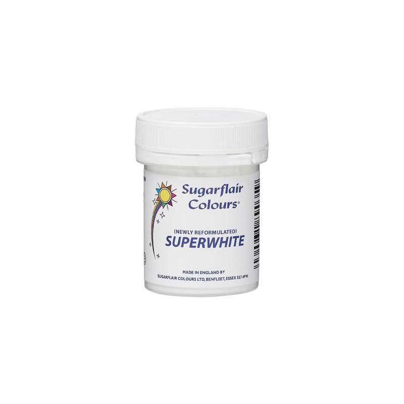 Colorant concentré SUPER Blanc Sugarflair