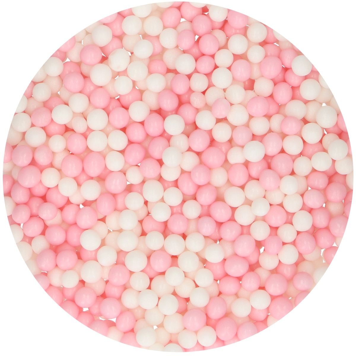 perles comestible Rose-Blanc 60g FunCakes à 3,49 €
