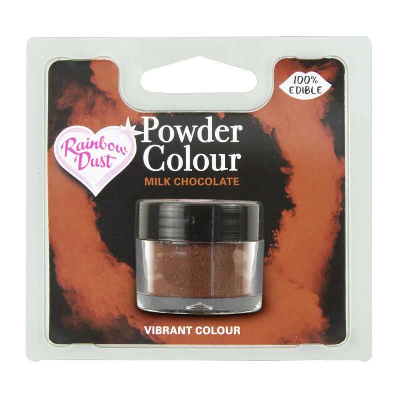 Colorant alimentaire plain and simple Chocolat au lait Rainbow dust