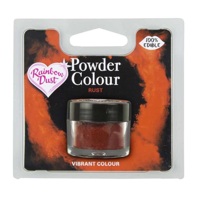 Colorant alimentaire plain and simple Rouille Rainbow dust à 3,99 €