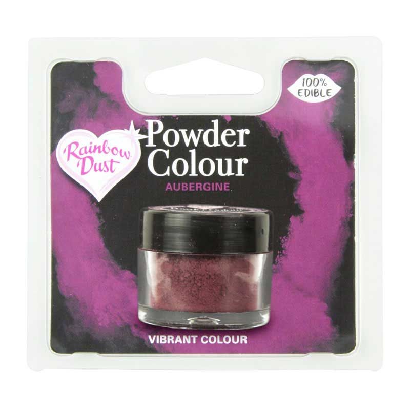Colorant alimentaire plain and simple Aubergine Rainbow Dust Colorant alimentaire plain and simple Aubergine Rainbow Dust