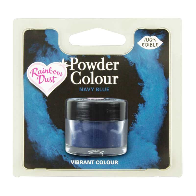 Colorant alimentaire plain and simple Bleu Marine Rainbow Dust Colorant alimentaire plain and simple Bleu Marine Rainbow Dust
