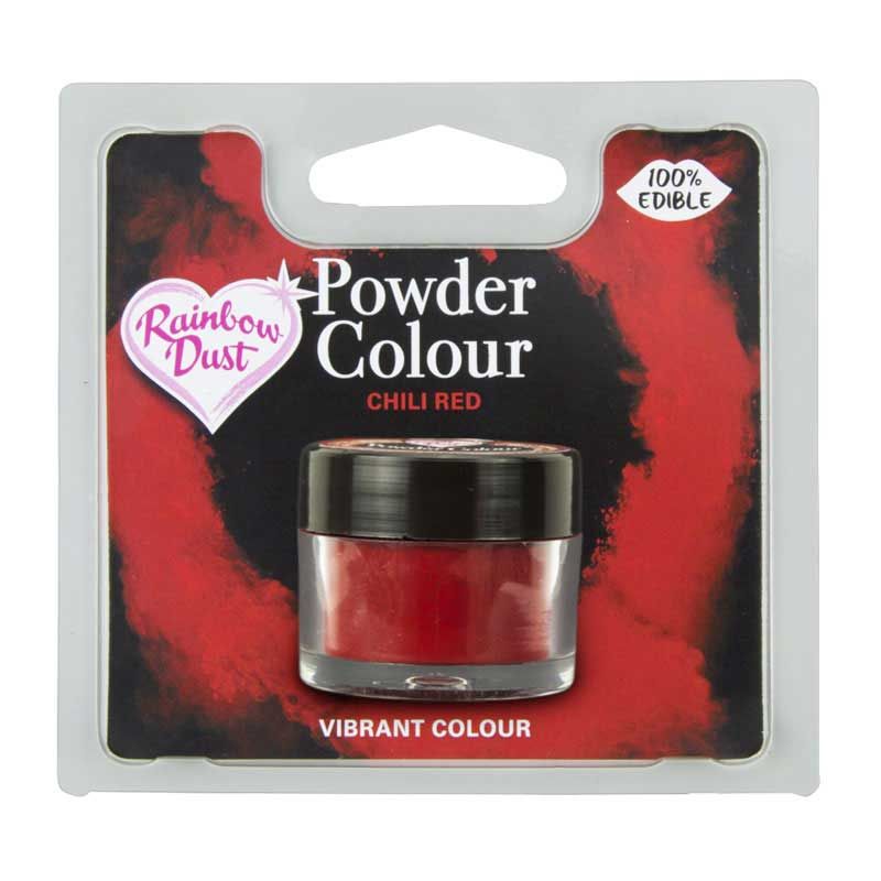 Colorant alimentaire plain and simple Piment Rouge Rainbow Dust Colorant alimentaire plain and simple Piment Rouge Rainbow Dust