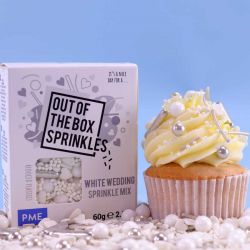 Sprinkles Mix Out of the Box 60g White Wedding