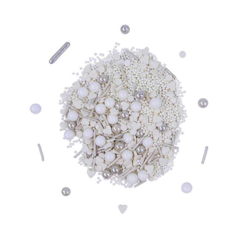 Sprinkles Mix White Wedding PME Sprinkles Mix White Wedding PME