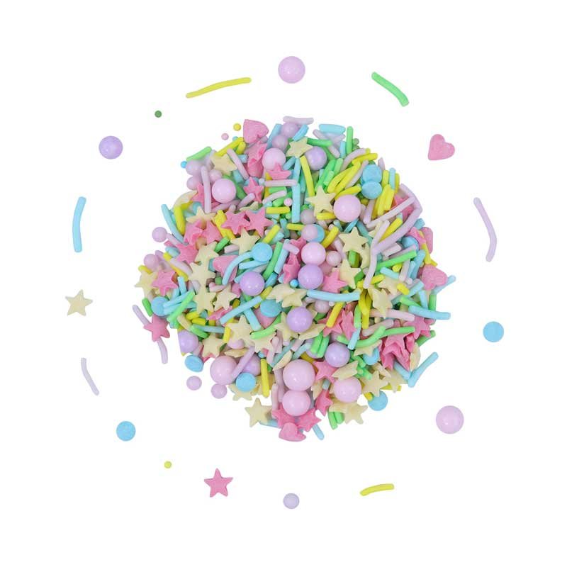 Sprinkles Mix Out of the Box 60g PME couleur Fairy Dust