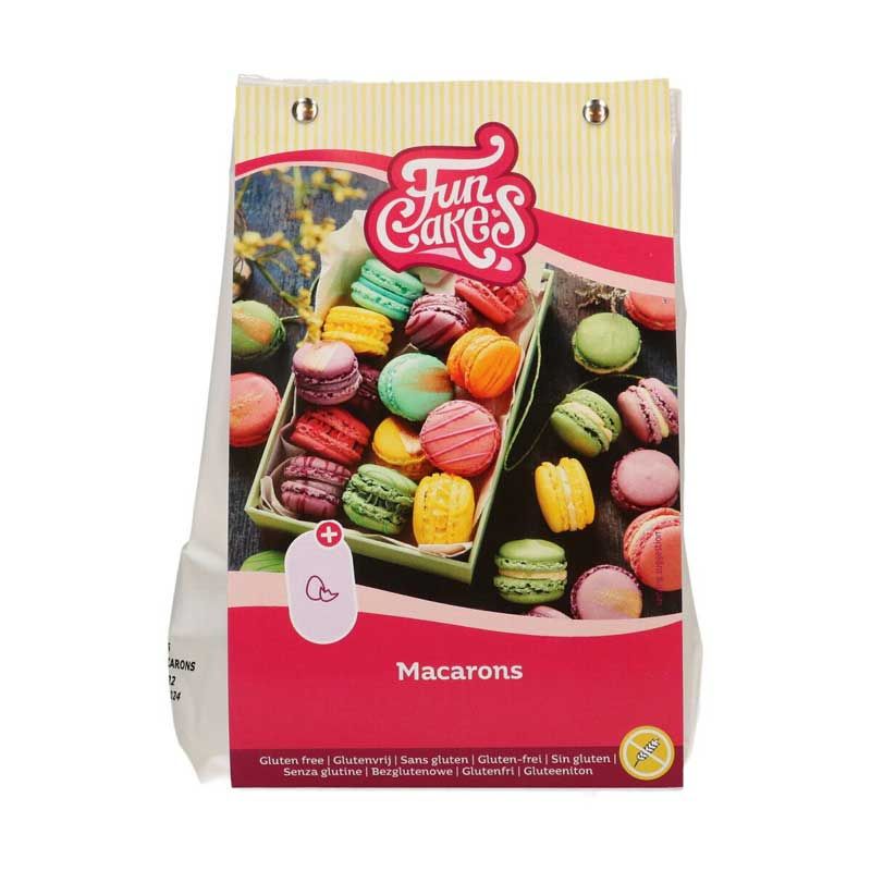 Préparation pour macarons sans Gluten 300gr FunCakes