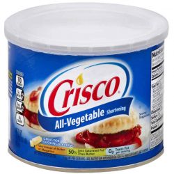 Crisco 453 G graisse végétal pour pâte à sucre