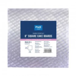 Plateau de présentation carré épais PME lot de 3 tailles au choix