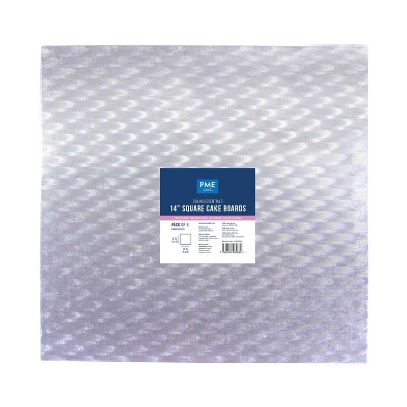 Plateau de présentation carré épais PME lot de 3 tailles au choix