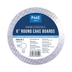 Plateau de présentation Rond fin PME lot de 3 tailles 152mm / 6”