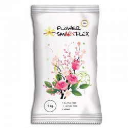 Pâte à fleur de modelage blanche 1Kg Smartflex