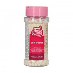 Perles en Sucre Blanc Moyenne 80g FunCakes