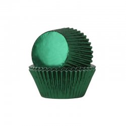 Caissette cupcake feuille Vert House of Marie
