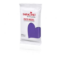 Pâte à sucre modelage 250g Saracino couleurs Violet