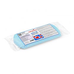 Pâte à sucre de couverture TOP 500gr Saracino couleurs Bleu bébé