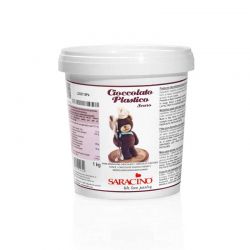 Chocolat plastique Dark 1Kg Saracino