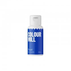 Colorant liposoluble pour chocolat 20ml Colour Mill couleur bleu royal